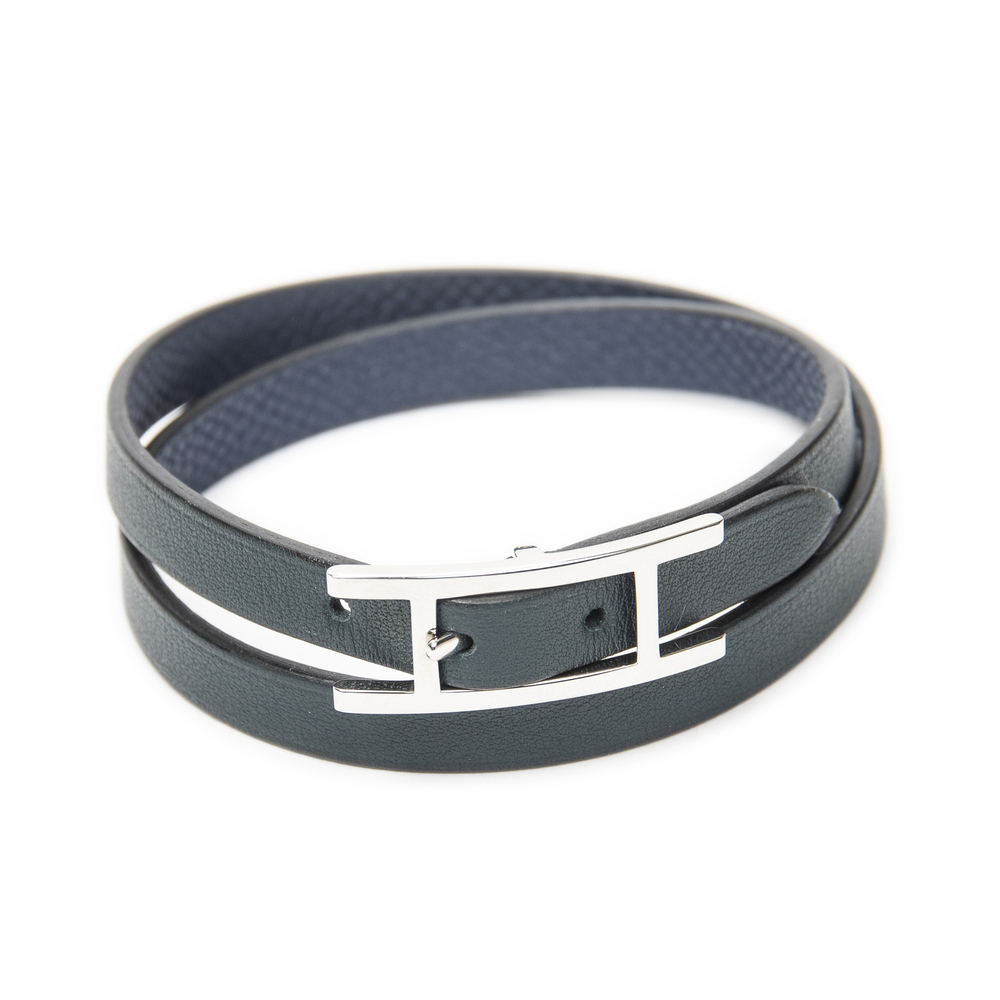 Hermes Behapi Double Tour Bracelet T5